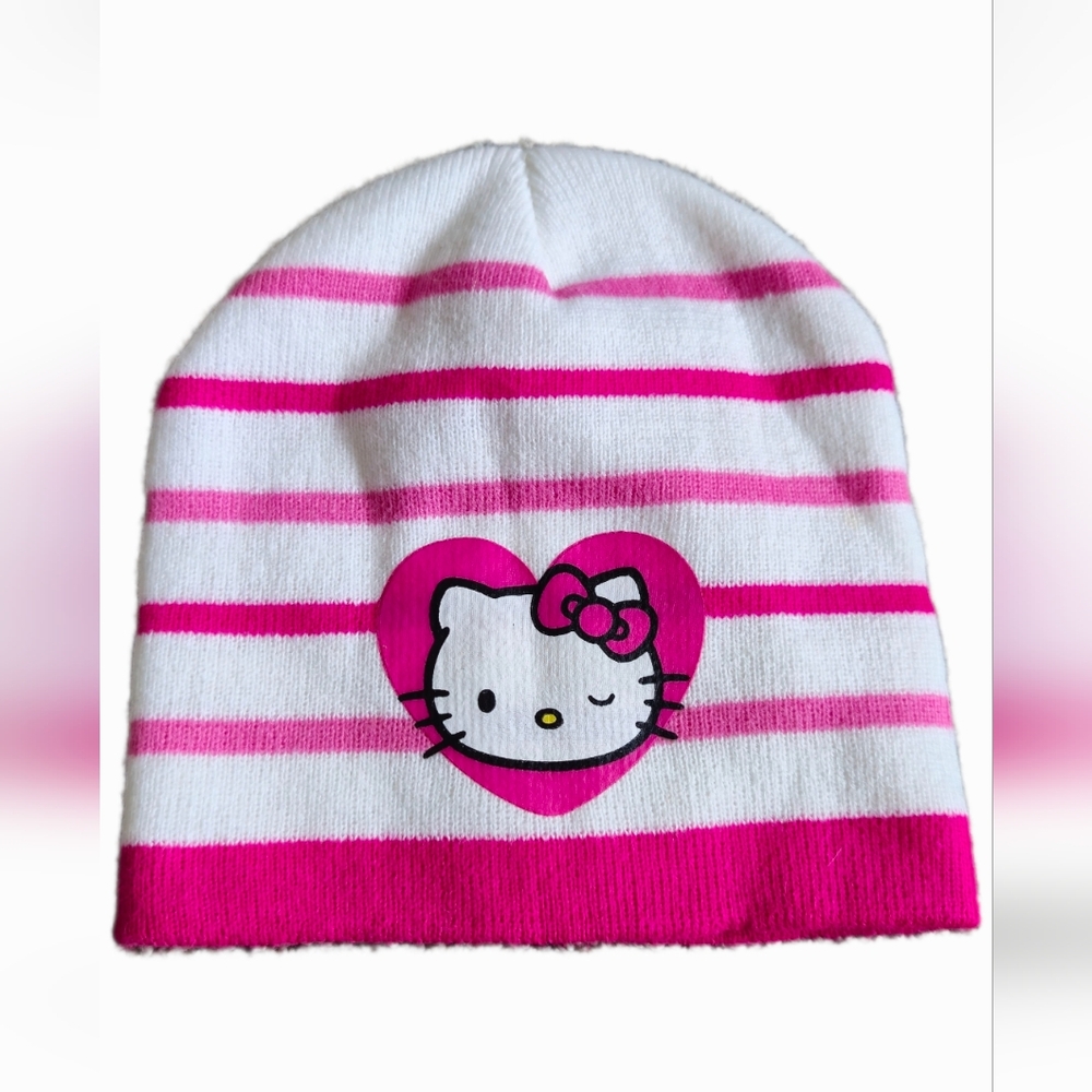 Hello Kitty Pink Beanie Hat